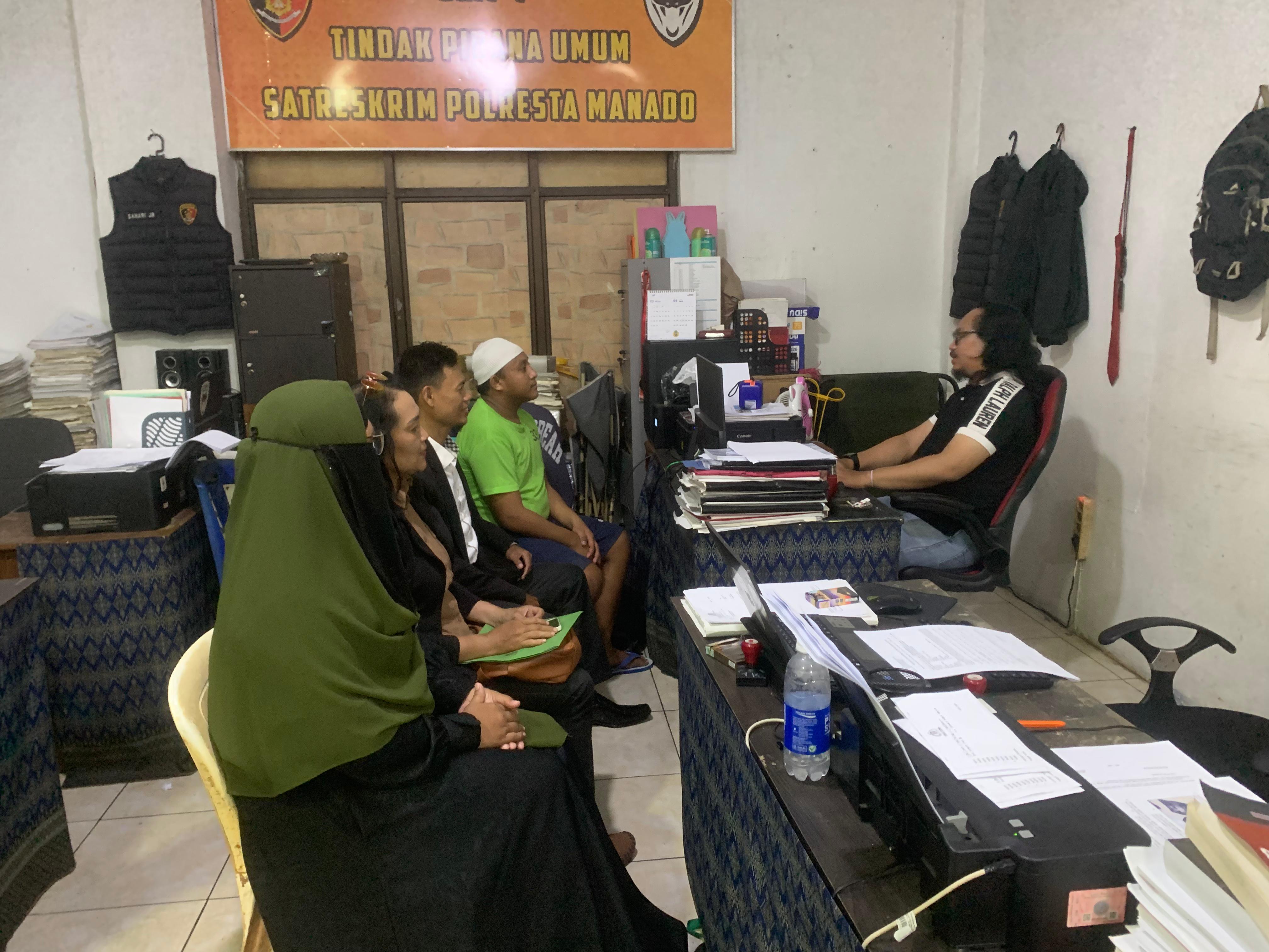 FPA LAW OFFICE Laksanakan Pendampingan Hukum di Polresta Manado